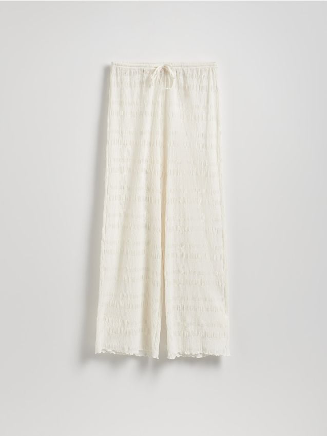 Structural fabric trousers - RESERVED
