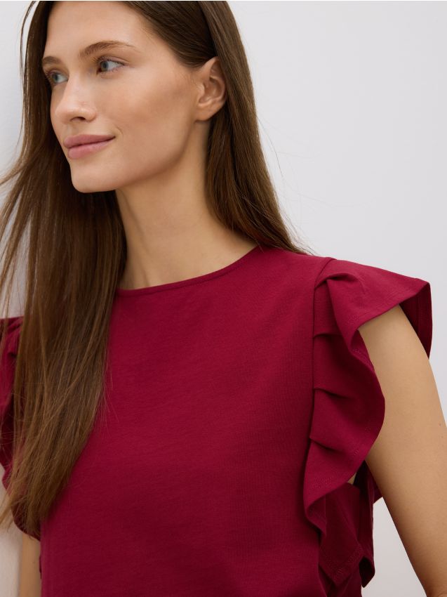 Bluza s volanima - RESERVED