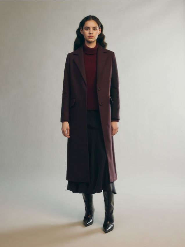 Classic wool rich coat - RESERVED