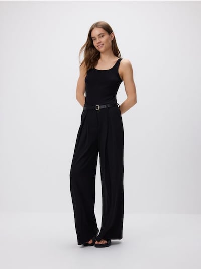 Viscose rich top