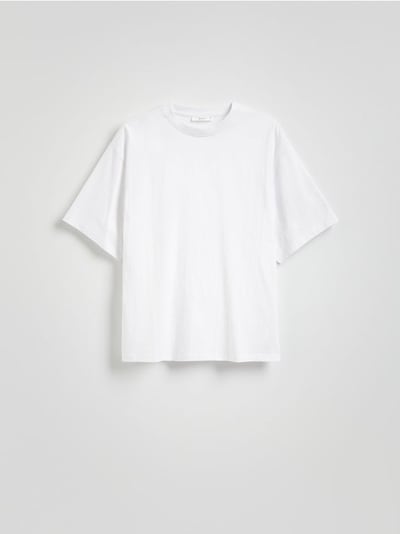 Tricou oversized, cu conținut ridicat de bumbac