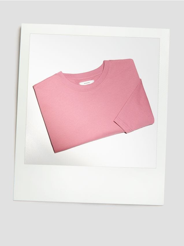 Bawełniany t-shirt oversize - RESERVED