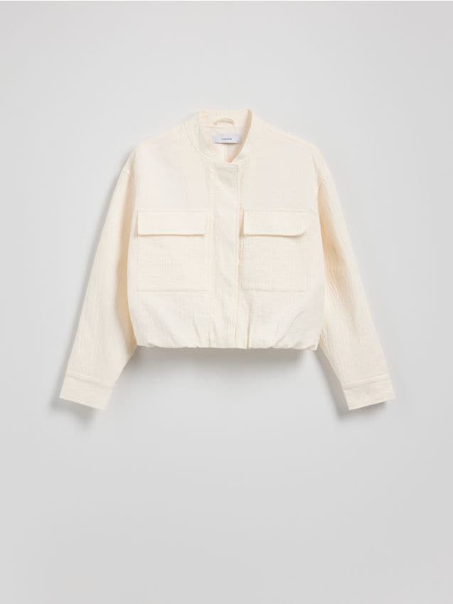 Cotton bomber jacket - RESERVED
