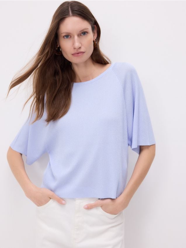 Viscose blend top - RESERVED