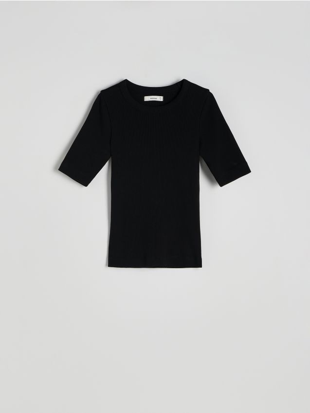 Reserved - Tricou slim fit - negru