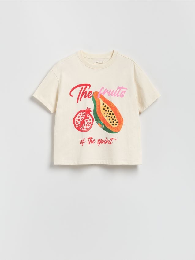 T-Shirt mit Print - RESERVED
