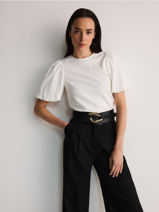 Puff sleeve top - RESERVED
