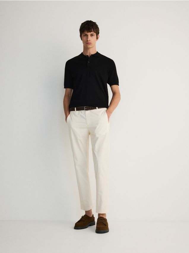 Reserved - men`s sweater - negru