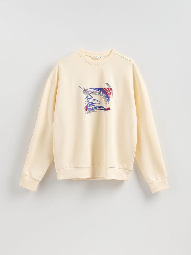 Reserved - MEN`S JOGGING TOP - nude