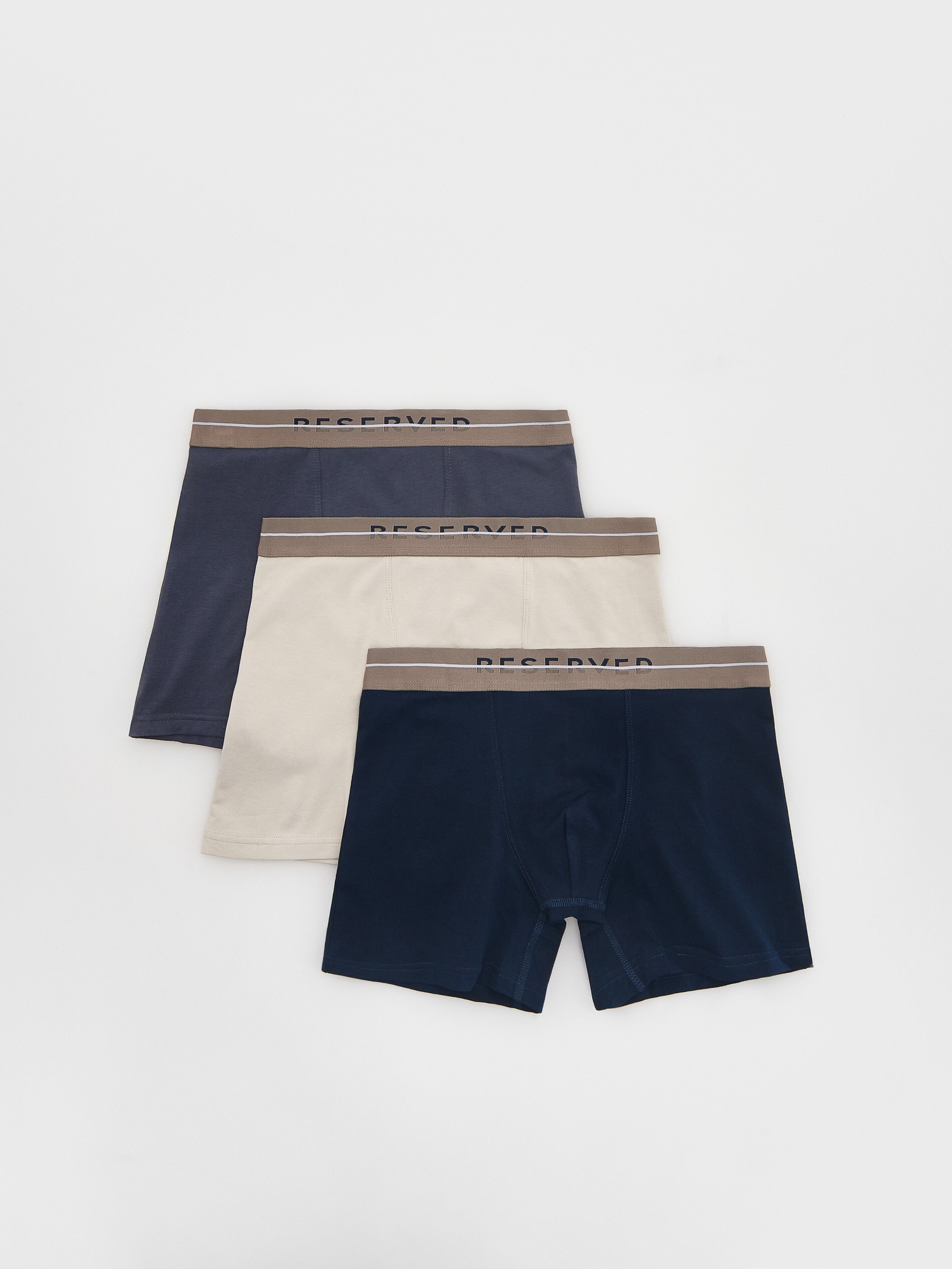 3 pack bokserek Long